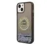 Etui Karl Lagerfeld Liquid Glitter RSG KLHCP14MLCRSGRK do iPhone 14 Plus