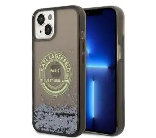 Karl Lagerfeld Liquid Glitter RSG KLHCP14MLCRSGRK do iPhone 14 Plus