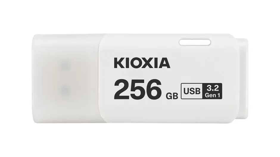 PenDrive Kioxia TransMemory U301 256GB USB 3.2  Biały