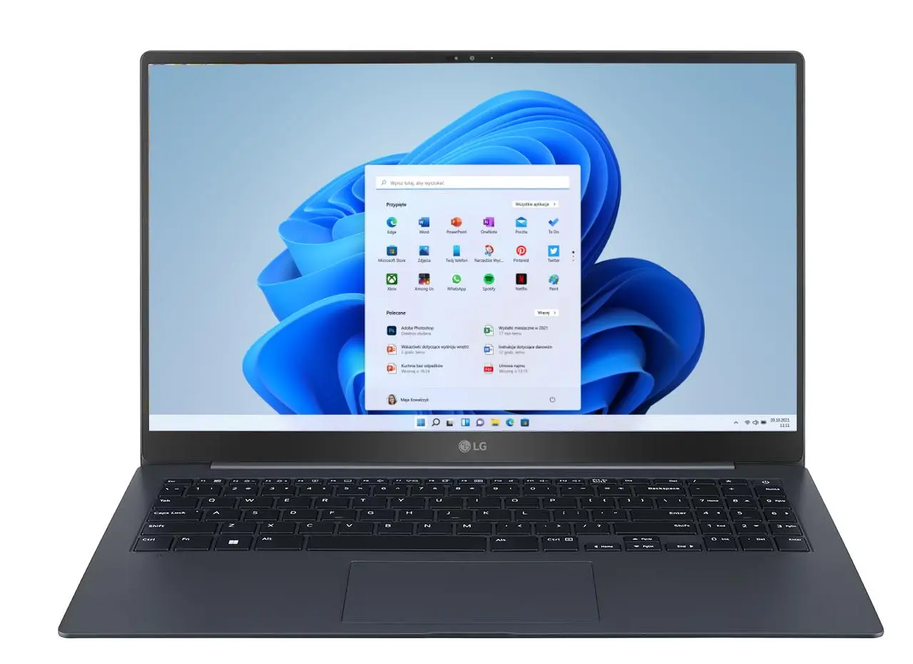 Laptop ultrabook LG Gram 15,6'' 2023 OLED 15Z90RT-G.AA55Y i5-1340P 16GB RAM 512GB Dysk SSD Win11 Granatowy