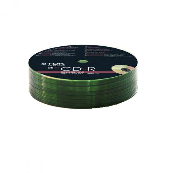 TDK CD-R (x52)  25 szt.
