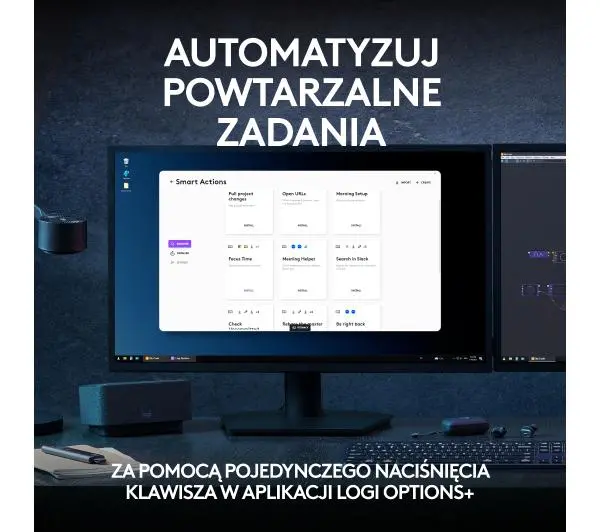 Logitech MX Keys S + podpórka Grafitowy - Kup na Raty - RRSO 0%