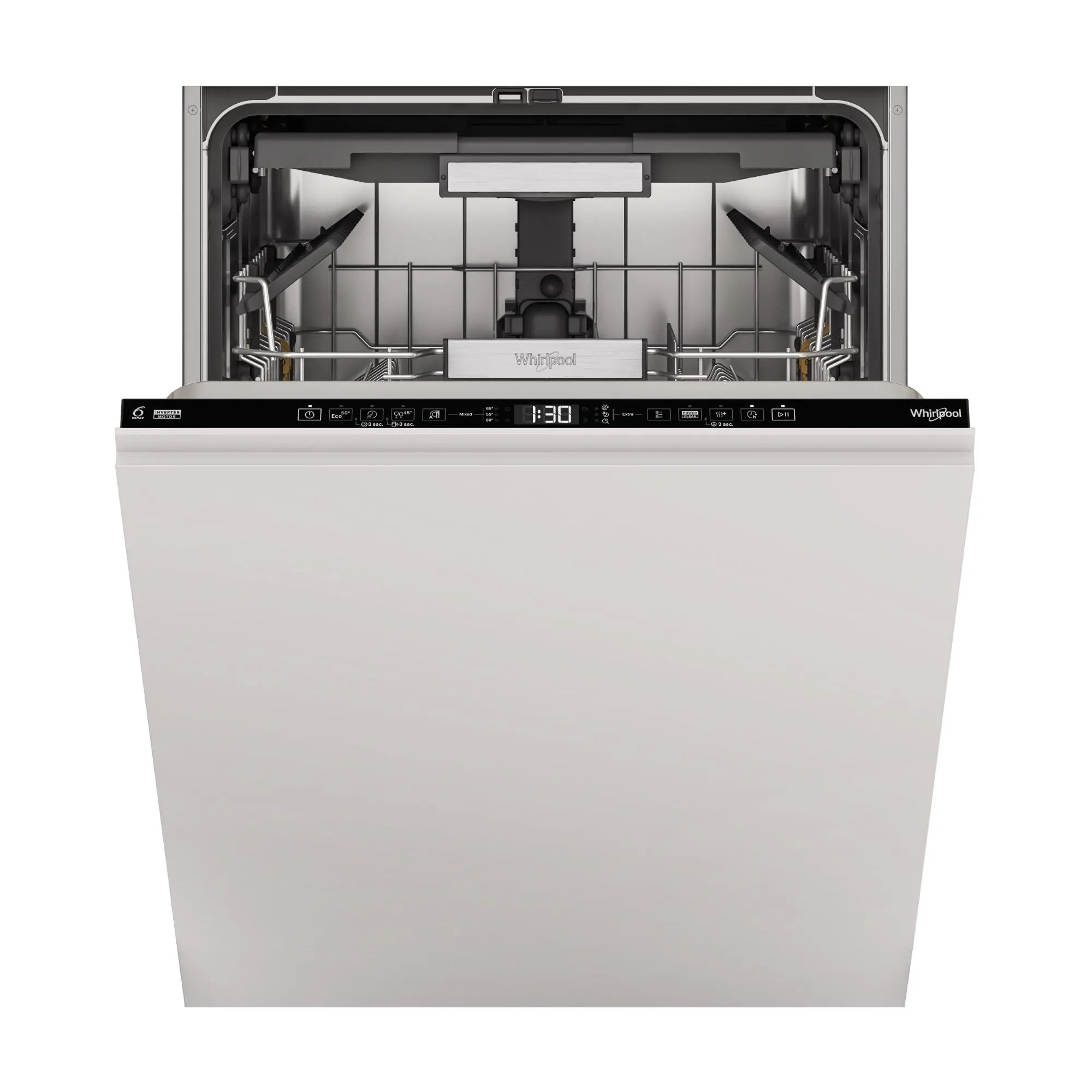 Zmywarka Whirlpool W7I HT58 T MaxiSpace 60cm Automatyczne otwieranie drzwi Szuflada na sztućce