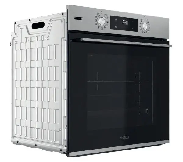 Whirlpool OMSK58HU1SX Termoobieg Srebrno-czarny - DRUGI -30%, ALBO 5-TY ZA 1ZŁ - Kup na Raty - RRSO 0%