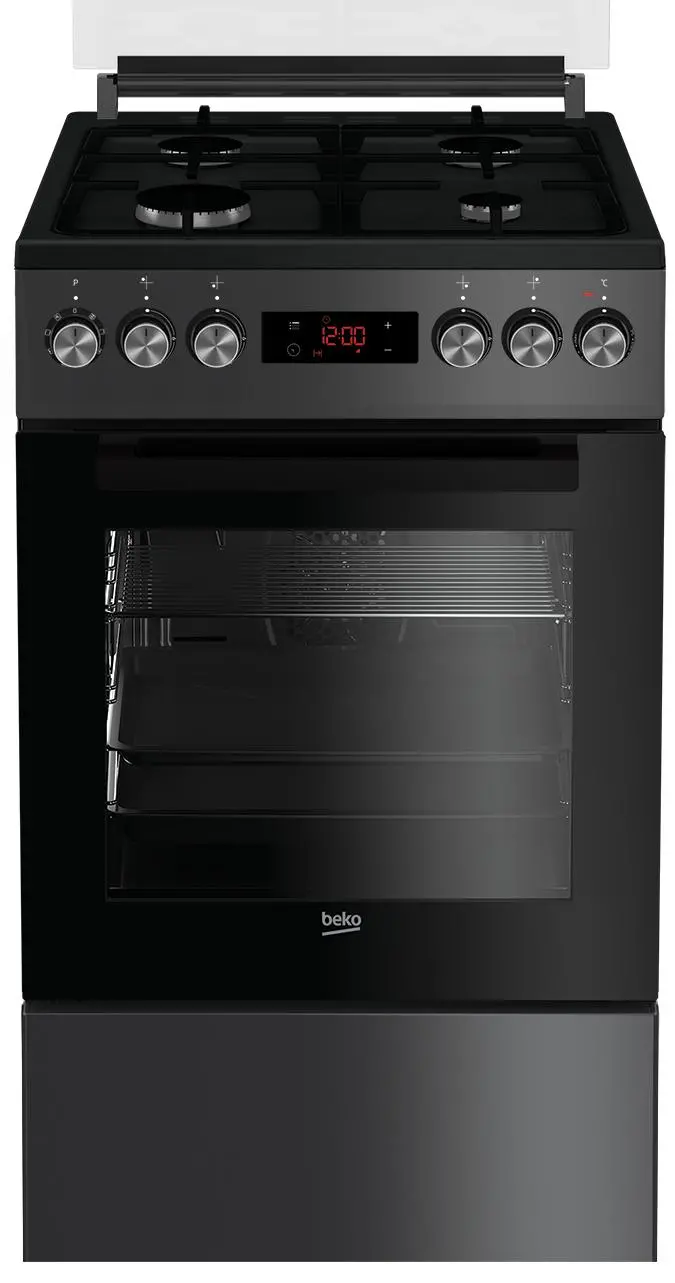 Kuchnia gazowo-elektryczna Beko FSM52330DAO Termoobieg