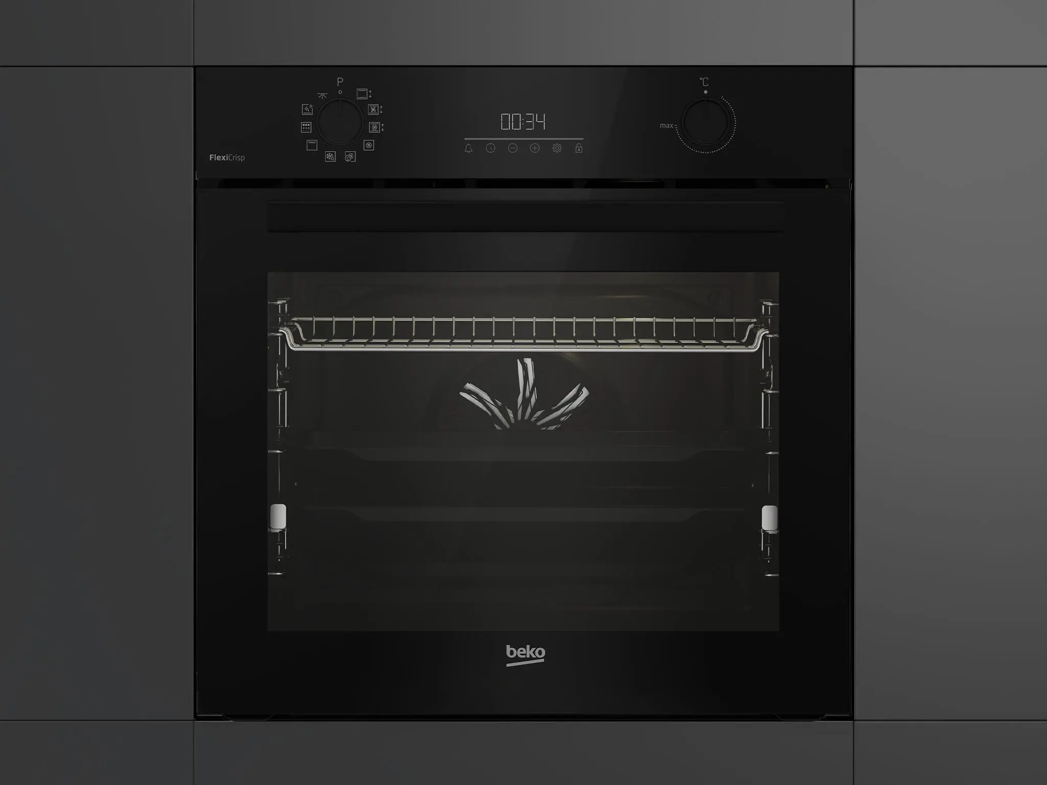 Piekarnik elektryczny Beko BBIM17300BMPEF b300 AeroPerfect Termoobieg Czarny