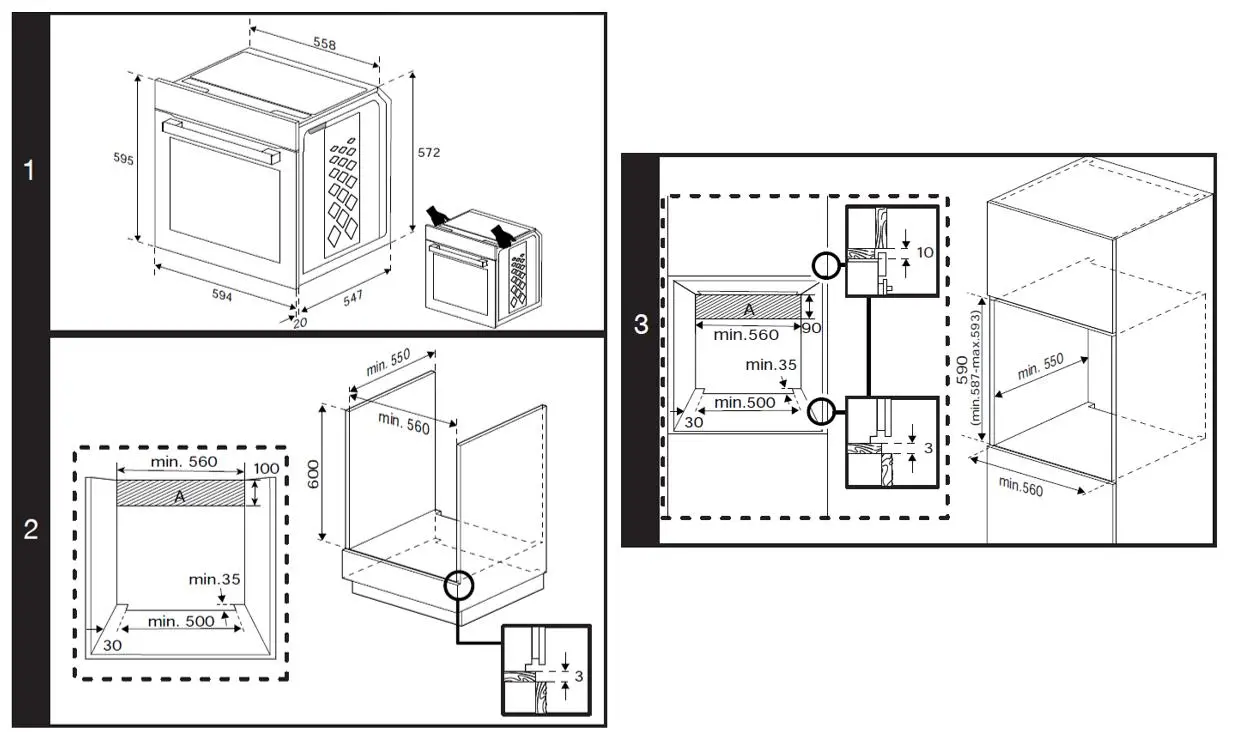 Piekarnik elektryczny Beko BBIM17300BMPEF b300 AeroPerfect Termoobieg Czarny