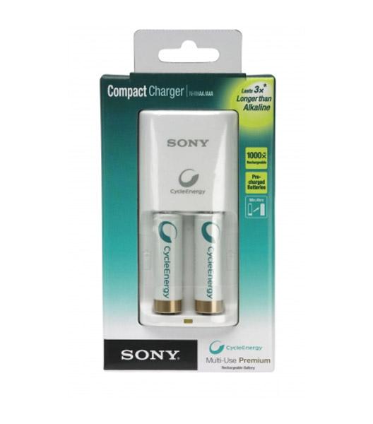 Ładowarka Sony BCG34HS2K + 2 akumulatory AA 2100 mAh