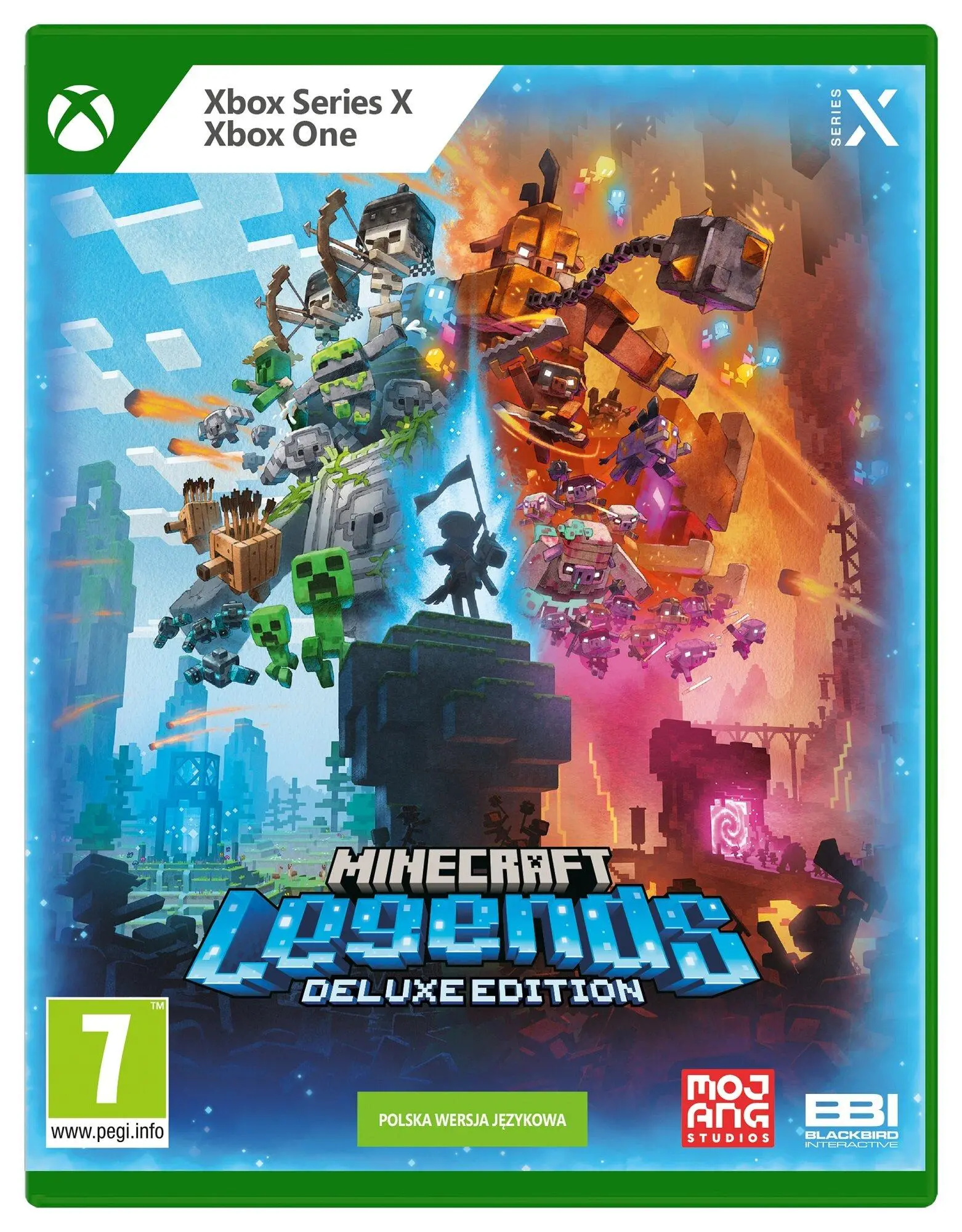 Minecraft Legends Edycja Deluxe Gra na Xbox Series X/S, Xbox One
