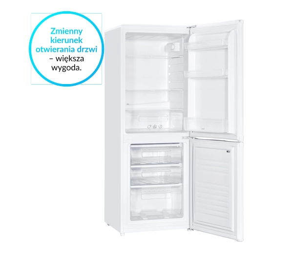 Candy CHCS 514EW 151cm Komora świeżości Biały - DRUGI -30%, ALBO 5-TY ZA 1ZŁ - Kup na Raty - RRSO 0%