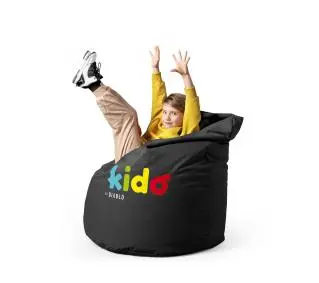 Diablo Chairs KIDO Tkanina Czarny - Kup na Raty - RRSO 0%