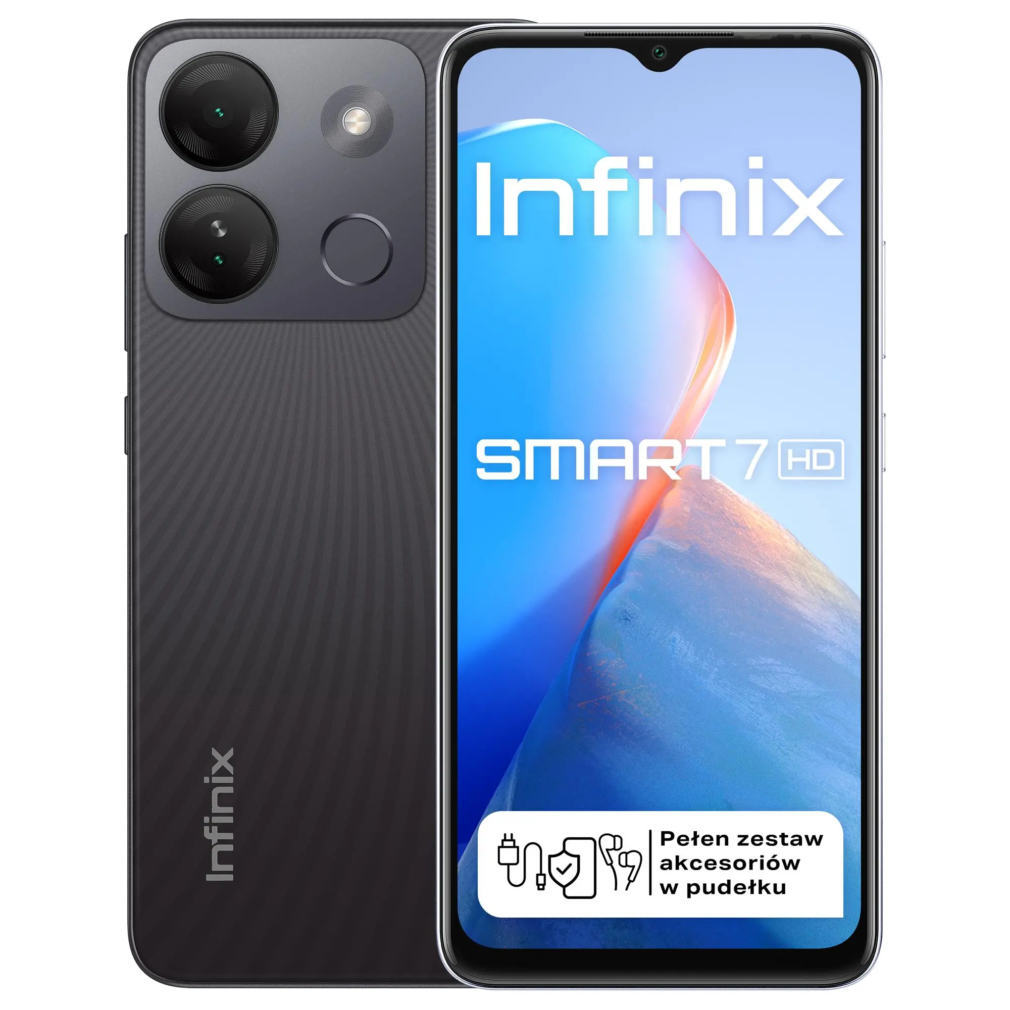 Smartfon Infinix Smart 7 HD 2/64GB 6,6" 8Mpix Czarny