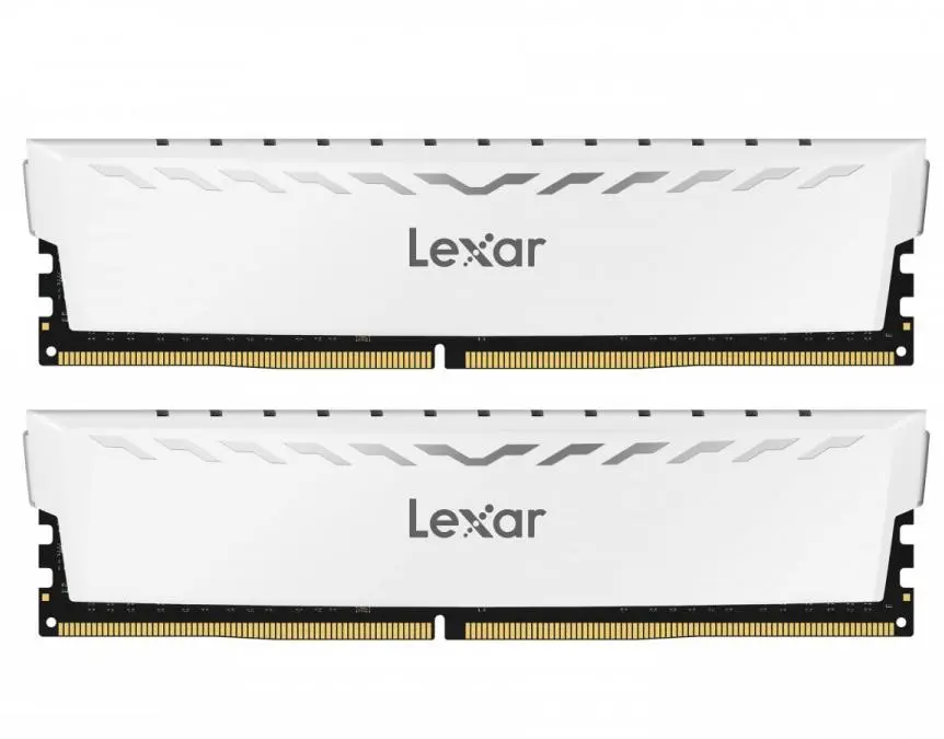 Pamięć RAM Lexar Thor DDR4 32GB (2 x 16GB) 3600 CL18 Biały