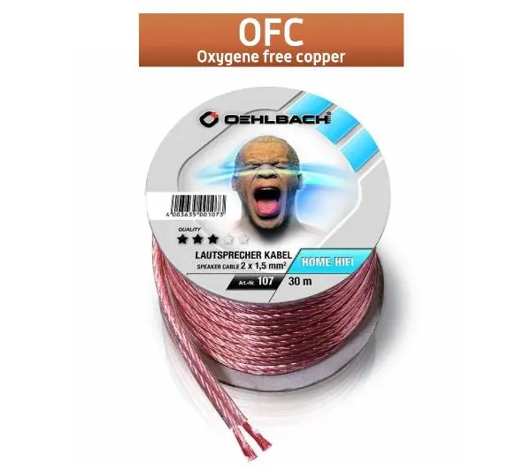Oehlbach Speaker Wire SP-15 (107) 2x1,5mm 30m