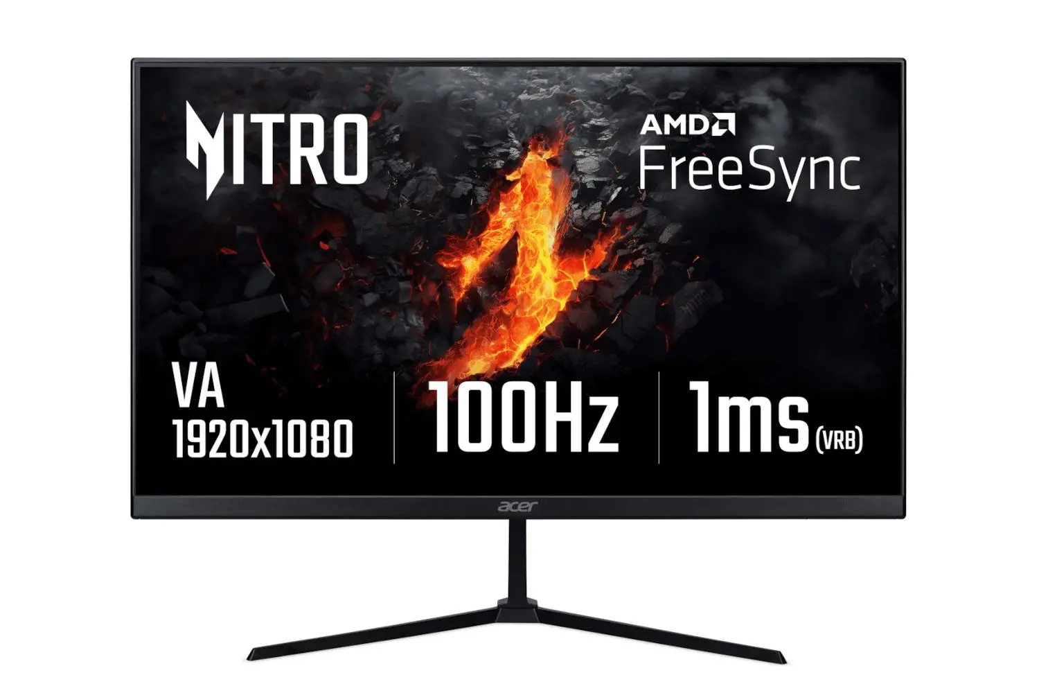 Monitor Acer Nitro QG270H3bix 27" Full HD VA 100Hz 1ms VRB Gamingowy