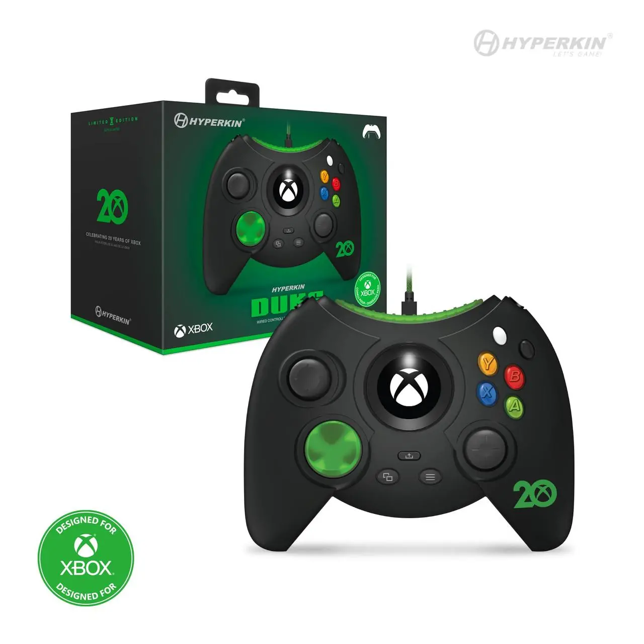 Nintendo Switch DUKE XBOX 20th LIMITED EDITION Duke (Xbox 20th Anniversary Ltd. Edition) – HyperkinStore