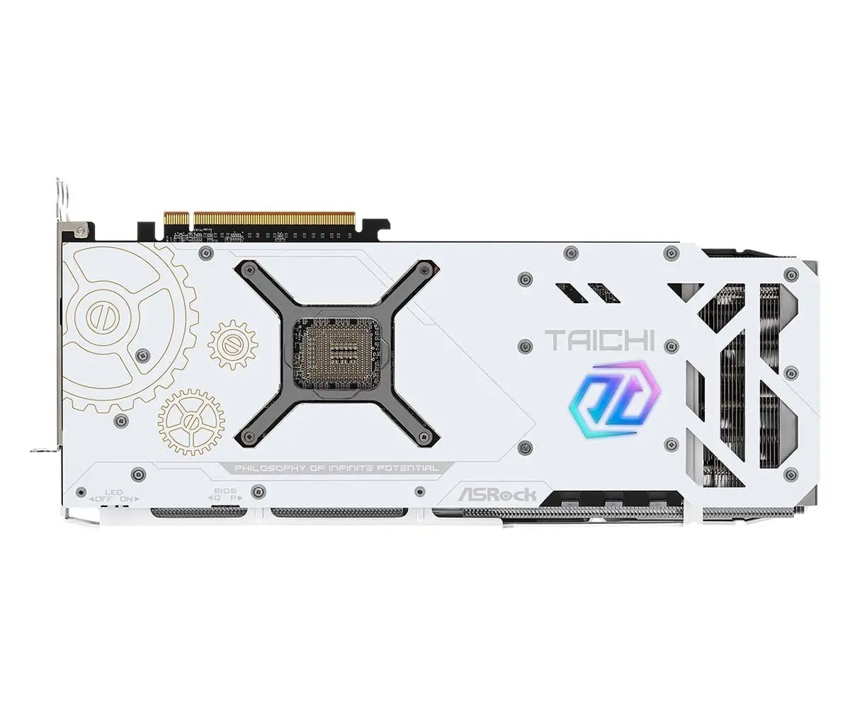 新品保証付 ASRock Radeon RX 7900 XTX TAICHI 白 ASRock Radeon RX 7900 XTX Taichi White OC 24GB GDDR6