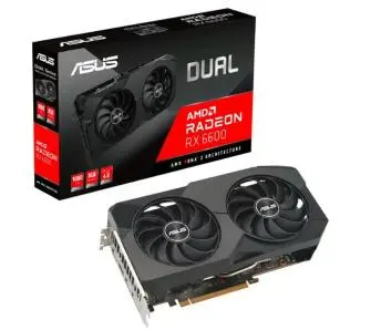 Karta graficzna ASUS Dual Radeon RX 6600 Gaming OC V2 8GB GDDR6 128bit FSR