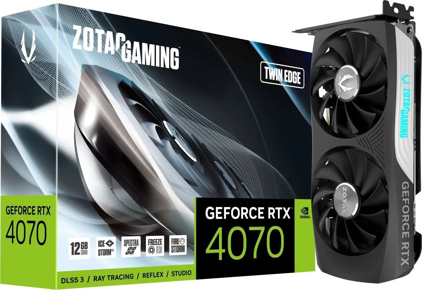 Karta graficzna Zotac GeForce RTX 4070 Twin Edge 12GB GDDR6X 192bit DLSS 3