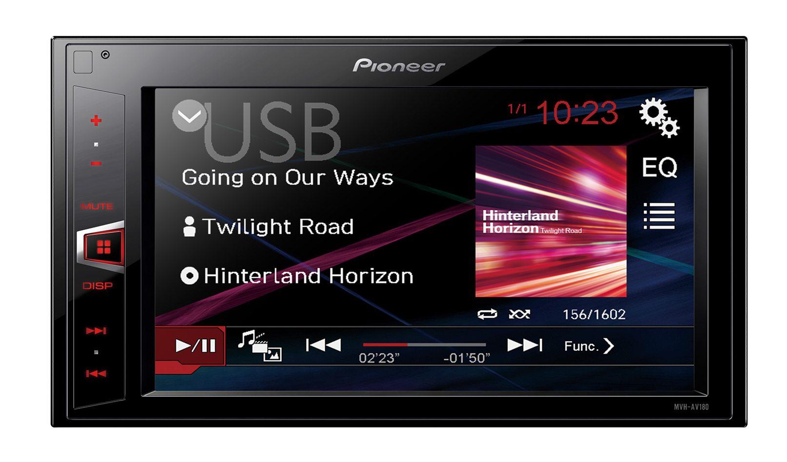 Radioodtwarzacz samochodowy Pioneer MVH-AV180