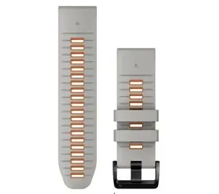 Garmin QuickFit 26 silikon Szaro-pomarańczowy