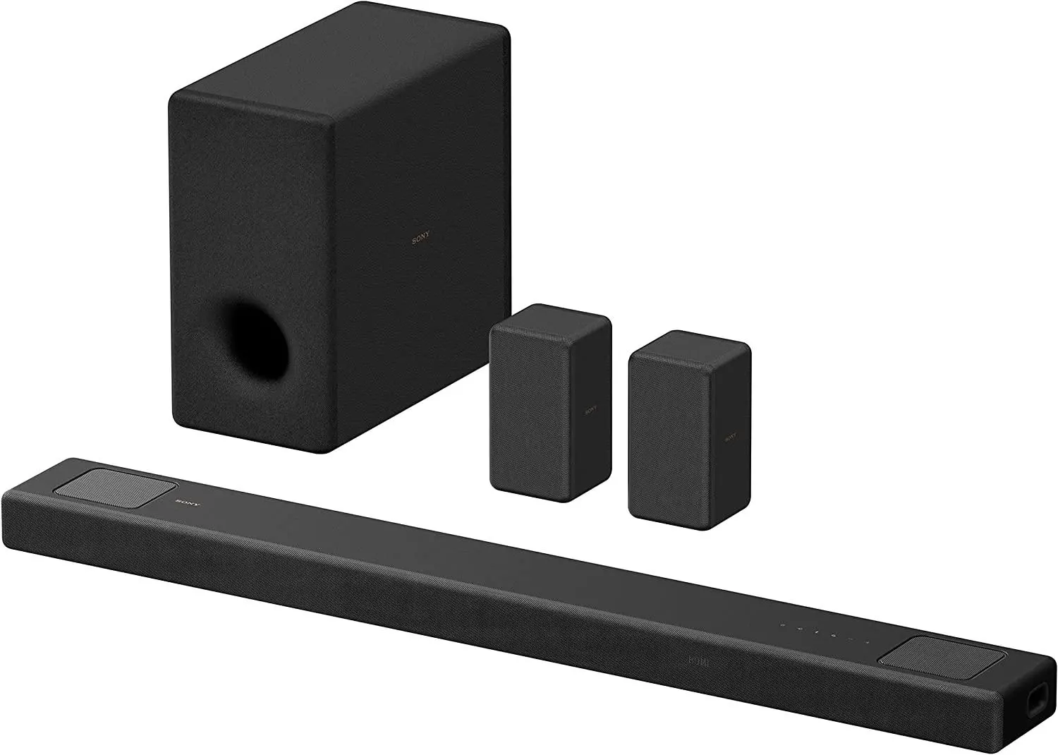 Soundbar Sony HT-A5000 5.1.2 Wi-Fi Bluetooth AirPlay Chromecast Dolby Atmos DTS X + subwoofer SA-SW3 +-głośniki SA-RS3S
