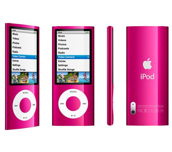 [希少]iPod nano 8G PINK 第5世代 Odtwarzacz Apple iPod nano 5gen 8GB (różowy) - Opinie, Cena