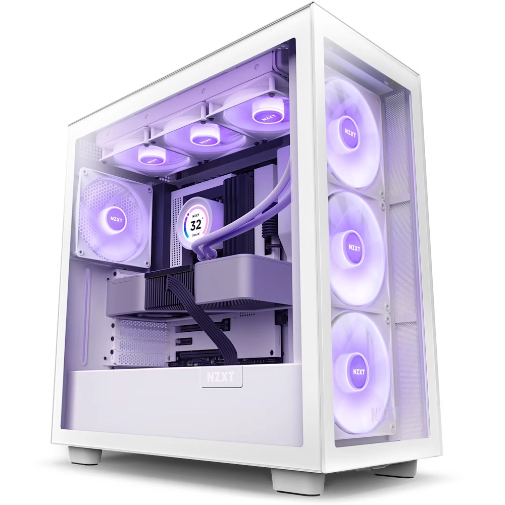 Obudowa NZXT H7 Elite RGB okno RGB Biały