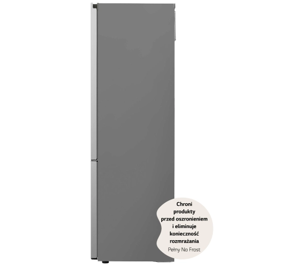 LG GBV7280DPY Pełny No Frost 203cm Szuflada z kontrolą wilgotności Srebrny - Kup na Raty - RRSO 0%