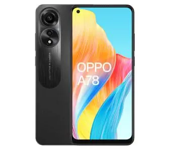 Smartfon OPPO A78 8/128GB 6,43" 90Hz 50Mpix Czarny