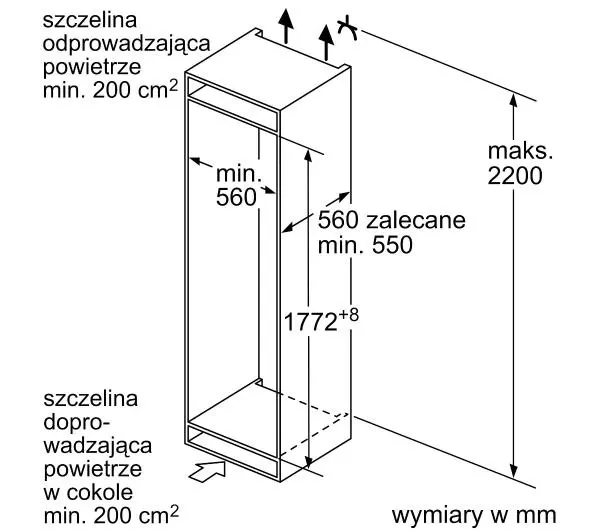 Bosch KIN86NSE0 Zamrażarka No Frost 177,2cm - TRZECI -55%, ALBO 5-TY ZA 1ZŁ - Kup na Raty - RRSO 0%