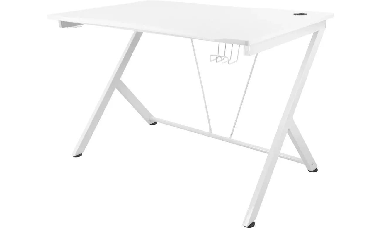 Biurko Deltaco GAM-055 116cm Biały