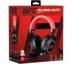 Słuchawki przewodowe z mikrofonem Konix UFC Pro Gaming Headset dla PC Nauszne Czarno-czerwony