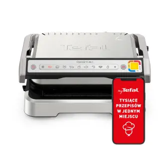 Grill elektryczny Tefal OptiGrill GC774D30 600cm2 Programy automatyczne