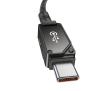 Kabel Baseus ARAMID FIBER USB-C do Lightning 20W 1m Czarny