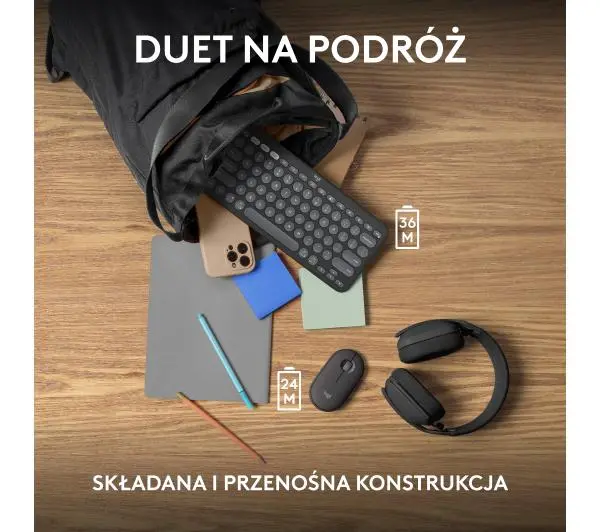 Logitech Pebble 2 Combo  Grafitowy