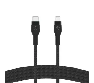 Belkin Braided USB-C do Lightning 1m Czarny