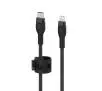 Kabel Belkin Braided USB-C do Lightning 1m Czarny