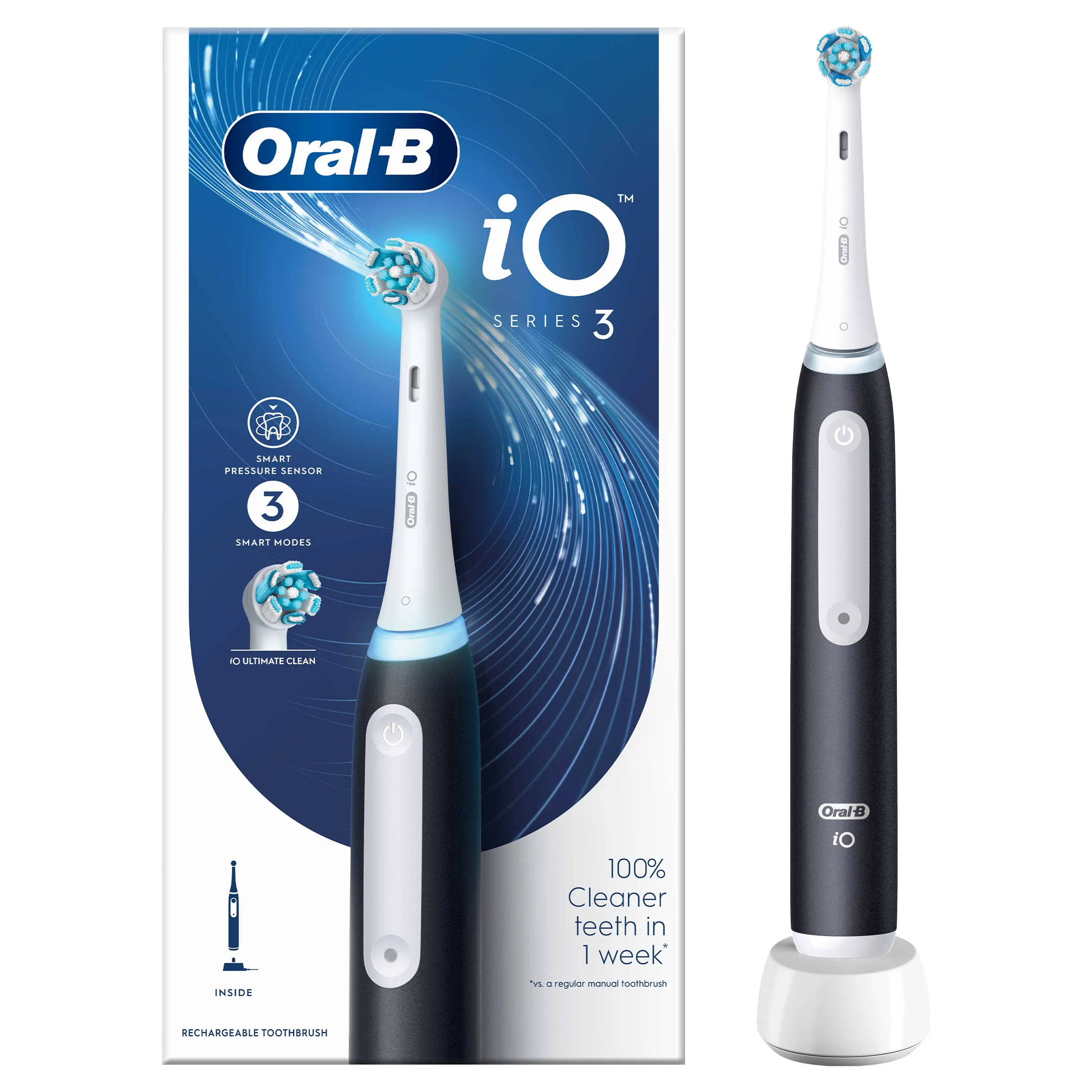 Szczoteczka magnetyczna Oral-B iO Series 3 Matte Black