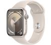 Smartwatch Apple Watch Series 9 GPS koperta 45mm z aluminium Księżycowa poświata pasek sportowy Księżycowa poświata S/M