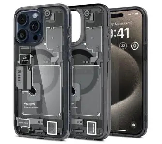 Etui Spigen Ultra Hybrid MagFit do iPhone 15 Pro Max zero one