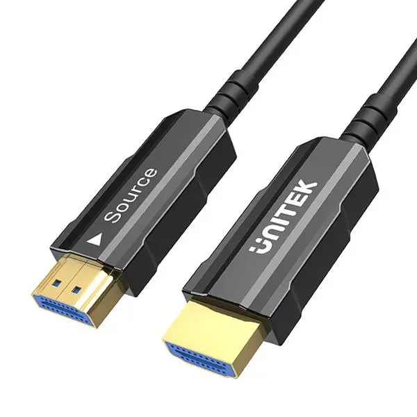 Kabel optyczny HDMI Unitek C11072BK-50M 50m Czarny