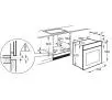 Piekarnik elektryczny Electrolux 600 EOD5H70BZ Pieczenie parowe Termoobieg Czarny