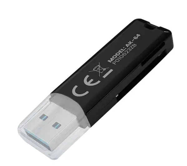 Savio AK-64 USB 3.0 Czarny