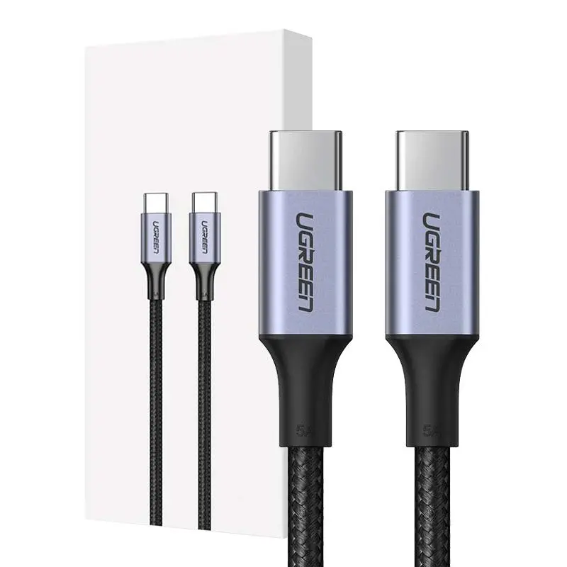 Kabel UGREEN USB-C do USB-C US316 100W 1m Czarny