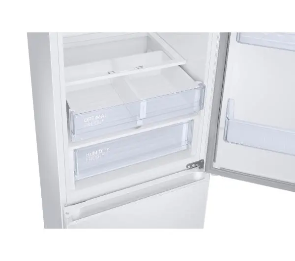 Samsung RB34C675DWW Funkcje AI Pełny No Frost 185,3cm Szuflada z kontrolą wilgotności Zdalne sterowanie Biały - TRZECI -55%, ALBO 5-TY ZA 1ZŁ - Kup na Raty - RRSO 0%