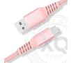 Kabel Xqisit USB-C do USB A 3,0 2m Różowy