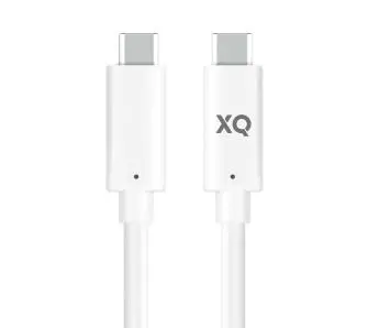 Kabel Xqisit USB-C do USB-C 3,0 1m Biały