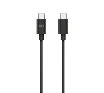 Kabel Xqisit USB-C - USB C 2,0 1m Czarny