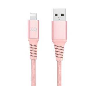 Kabel Xqisit Lightning do USB A 2,0 2m Różowy